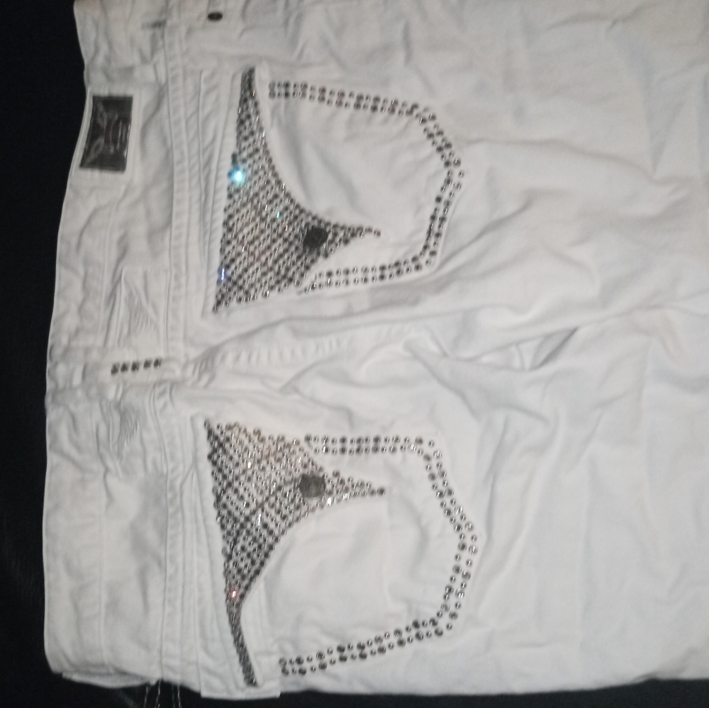 White Robin Jeans 40 x 32